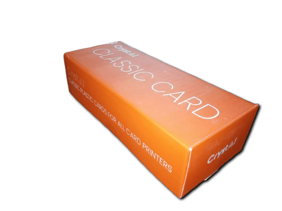 Crystal Classic Blank White PVC Card - Image 1